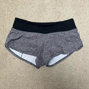 Lululemon speed up shorts size 4